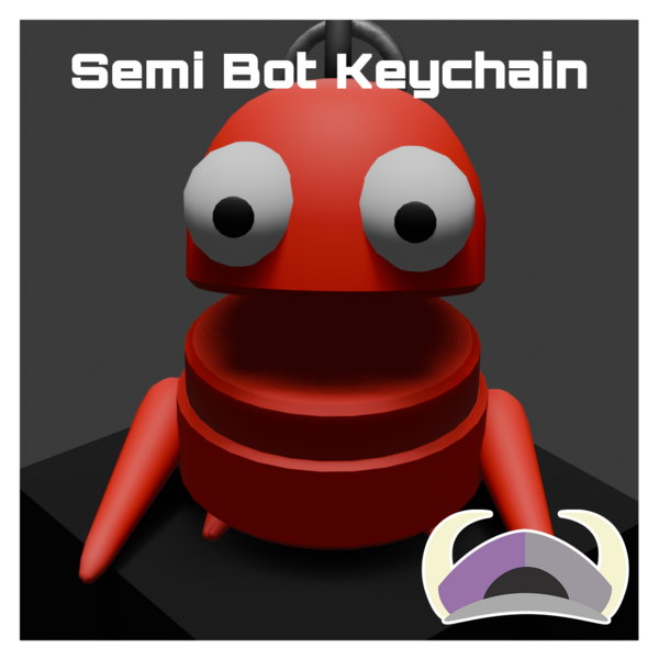 Semi Bot Keychain for VRChat