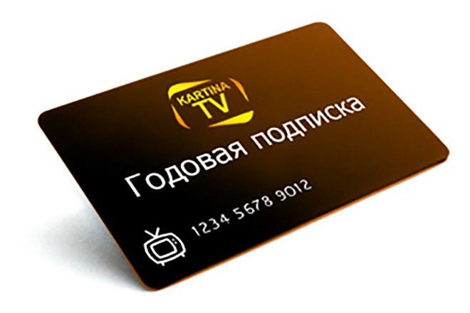Subscription TV picture for 1 year (12 months)