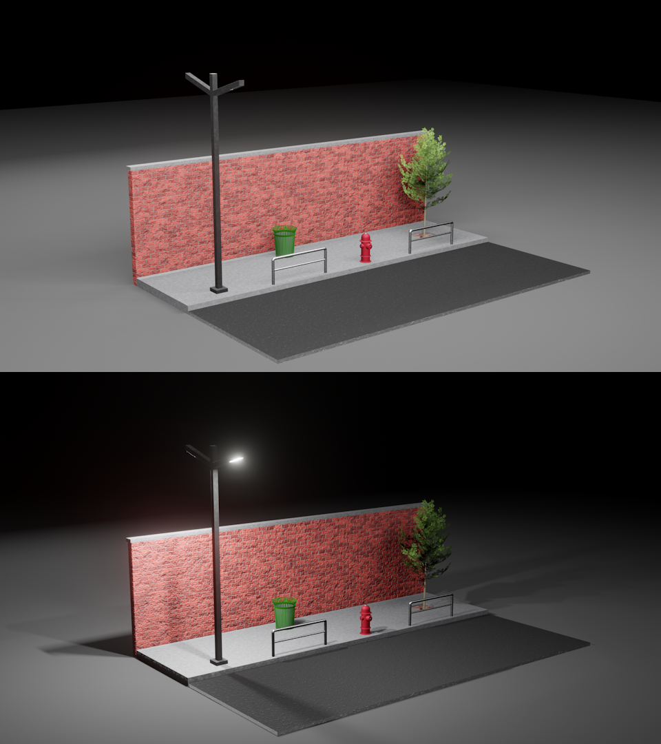 City Street Lamps Pack