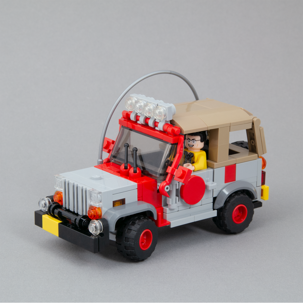 Lego jurassic cheap park jeep wrangler