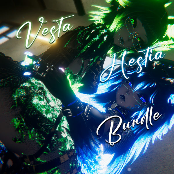 ☆Vesta & Hestia☆ Bundle (PC/QUEST) collab with SukhaVr FaceTracking (PC/QUEST+ Opti) 