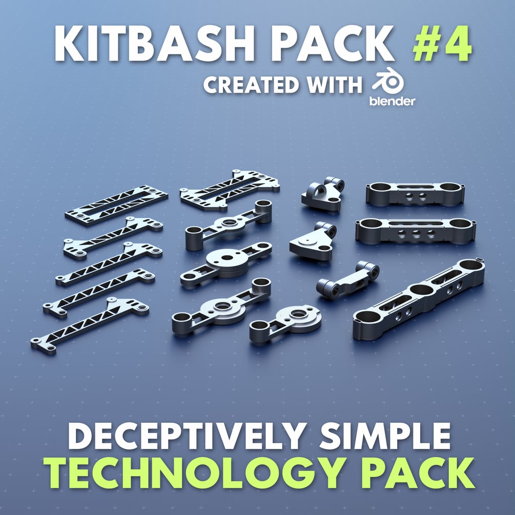 Simple Technology Kitbash #4