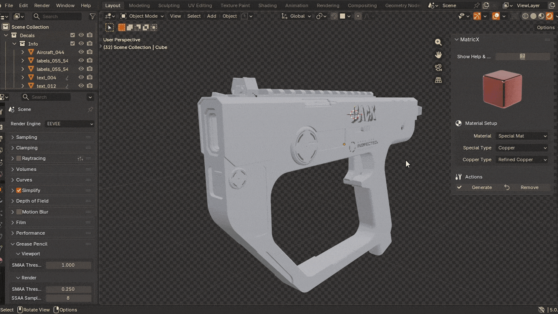 matricx-blender-material-generator