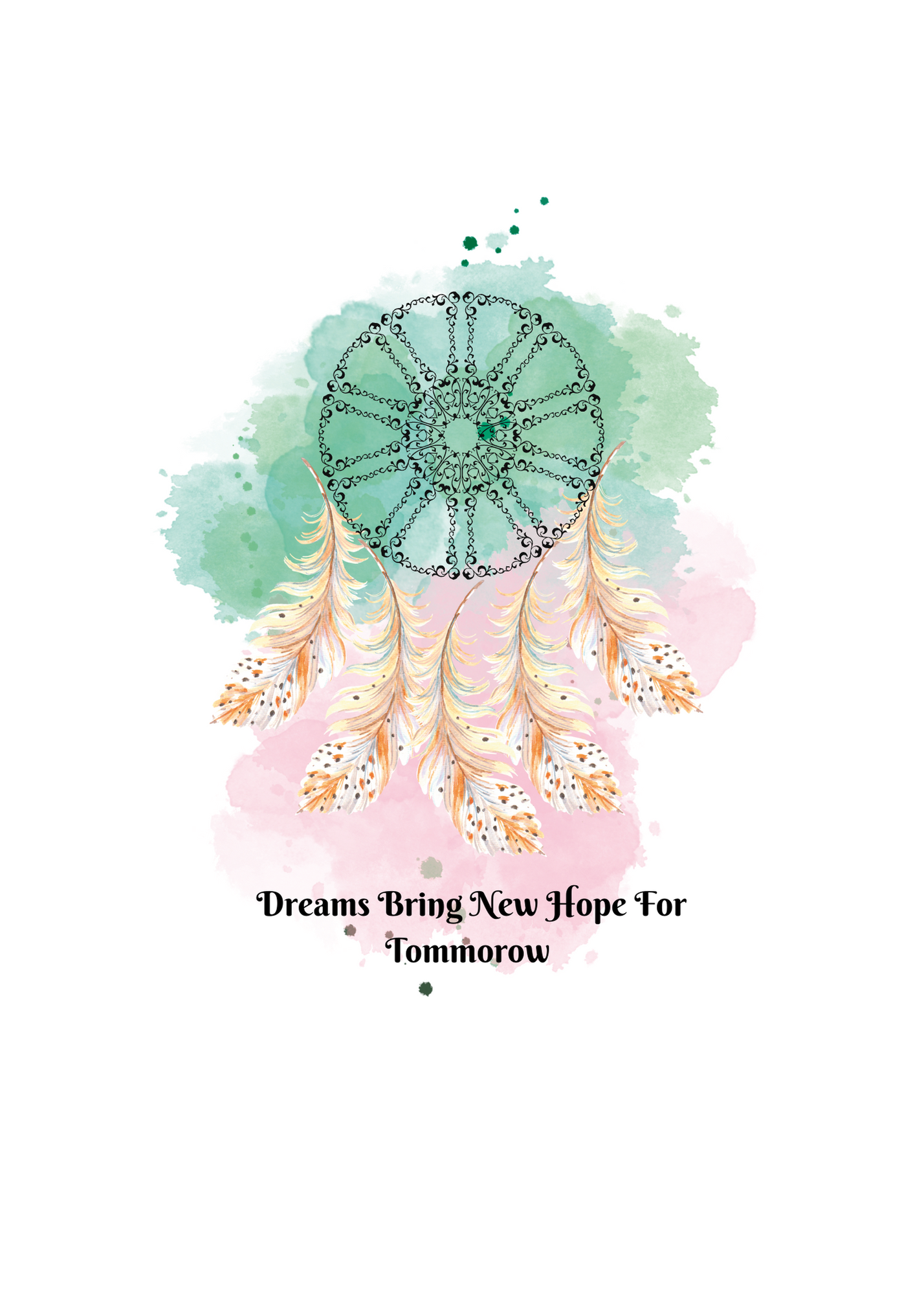 Dream Catcher Wall Art Printable
