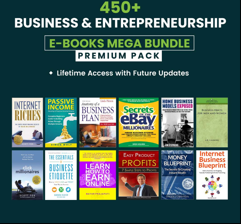 450-business-entrepreneurship-e-books-mega-bundle-premium-pack