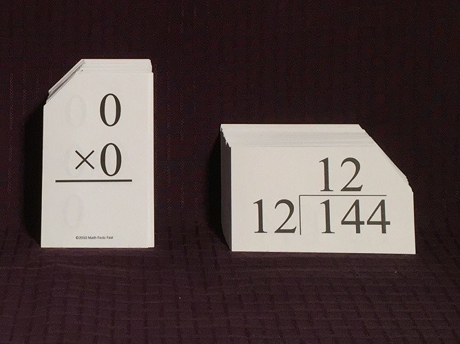Lmff multiplication and division flashcards download