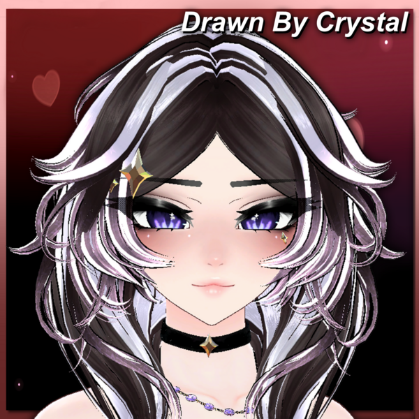 Moona's Starlight Head Textures By CrystalTheBaka