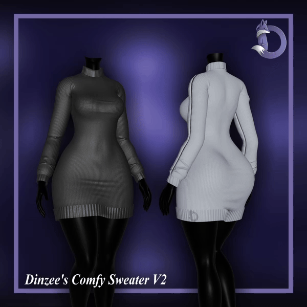 Dinzee's Comfy Sweater V2 (Gumroad) 