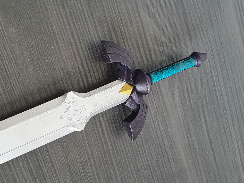 MASTER SWORD From Zelda Breath of the Wild life Size STL Files for 3D  Printing 