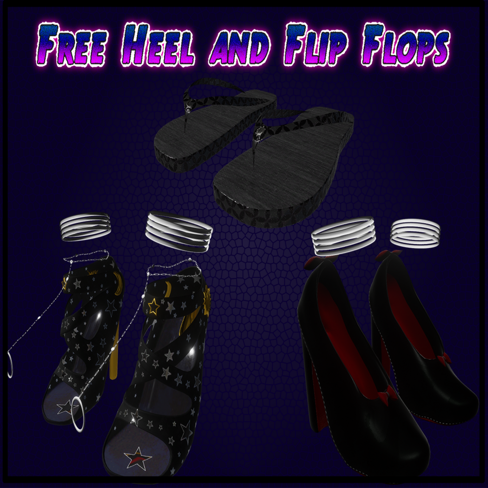 Free Heel and Flip Flops