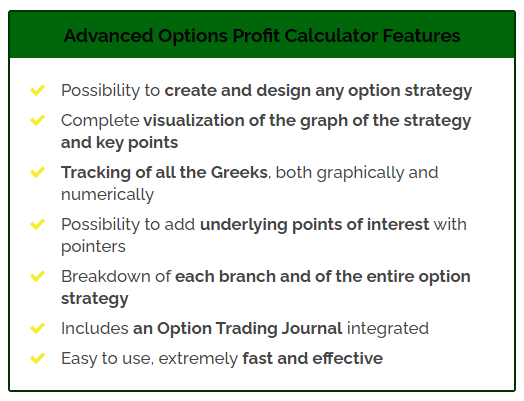 Advanced Option Trading Calculator Excel Spreadsheet + Option Trading ...