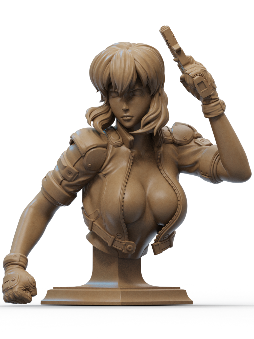 motoko-bust-3d-print