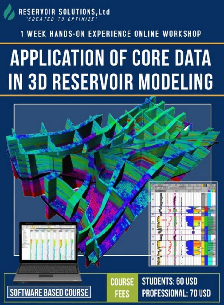 WORKSHOP: APPLICATION OF CORE DATA IN RESERVOIR MODELING image.