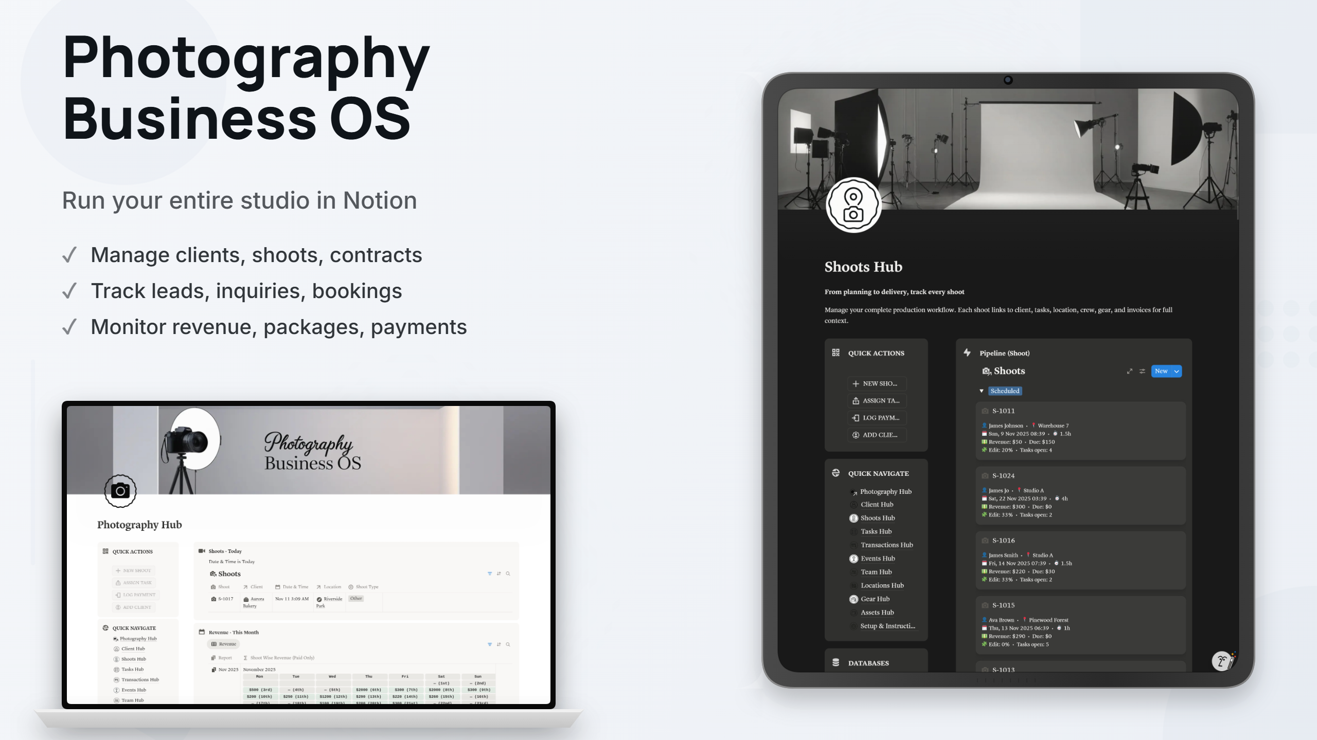 Photography Business OS