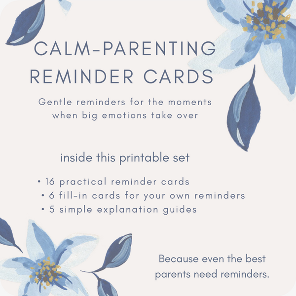 Calm Parenting Reminder Cards Thumbnail
