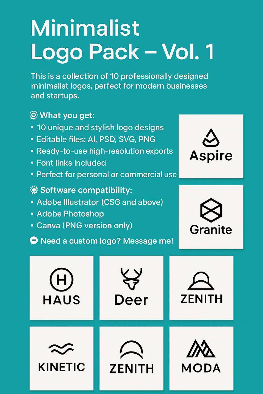 minimalist-logo-pack-vol-1