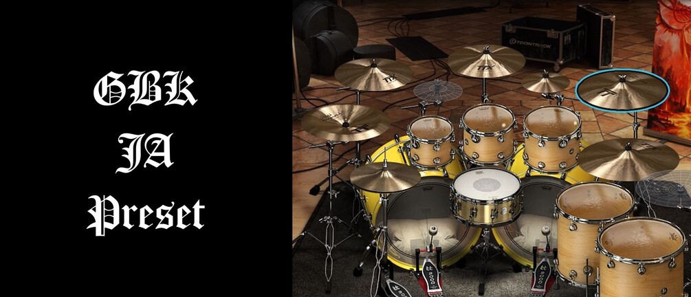 Superior Drummer 3 GBK JA Preset - Omega Station Music