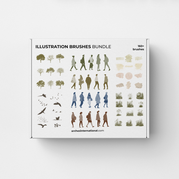 Illustration Brushes Bundle