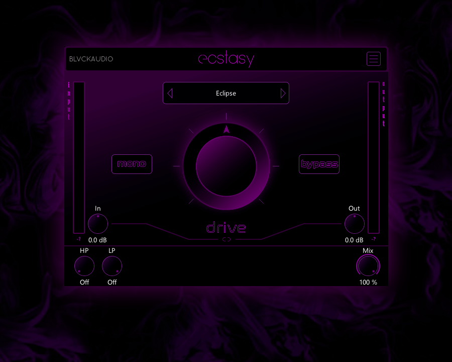 BLVCKAUDIO releases ECSTASY - Neural Saturator