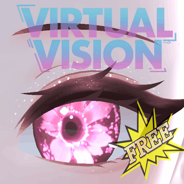 Sakura Animated Eyes - Unity Package for VRChat 3D Models