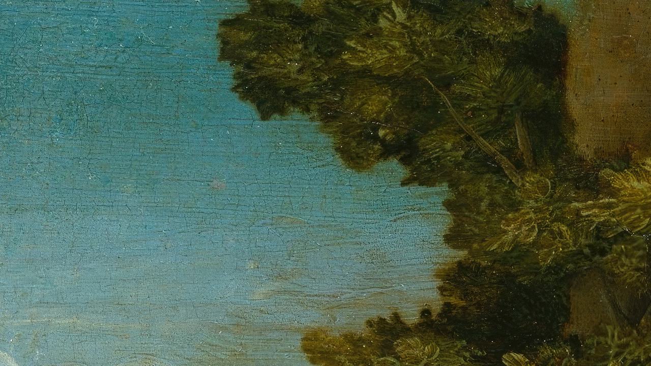 Leda and the Swan by Francesco Ubertini called Bacchiacca