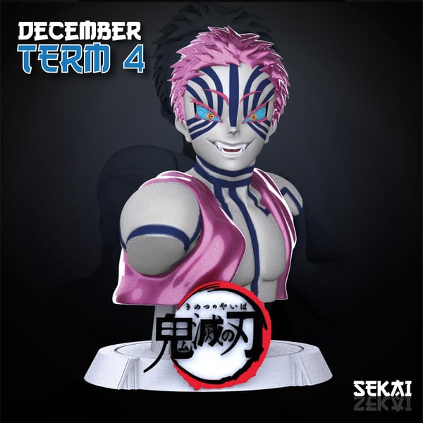 Akasa Bust - Sekai 3D Models - Tested and Ready for 3D printing