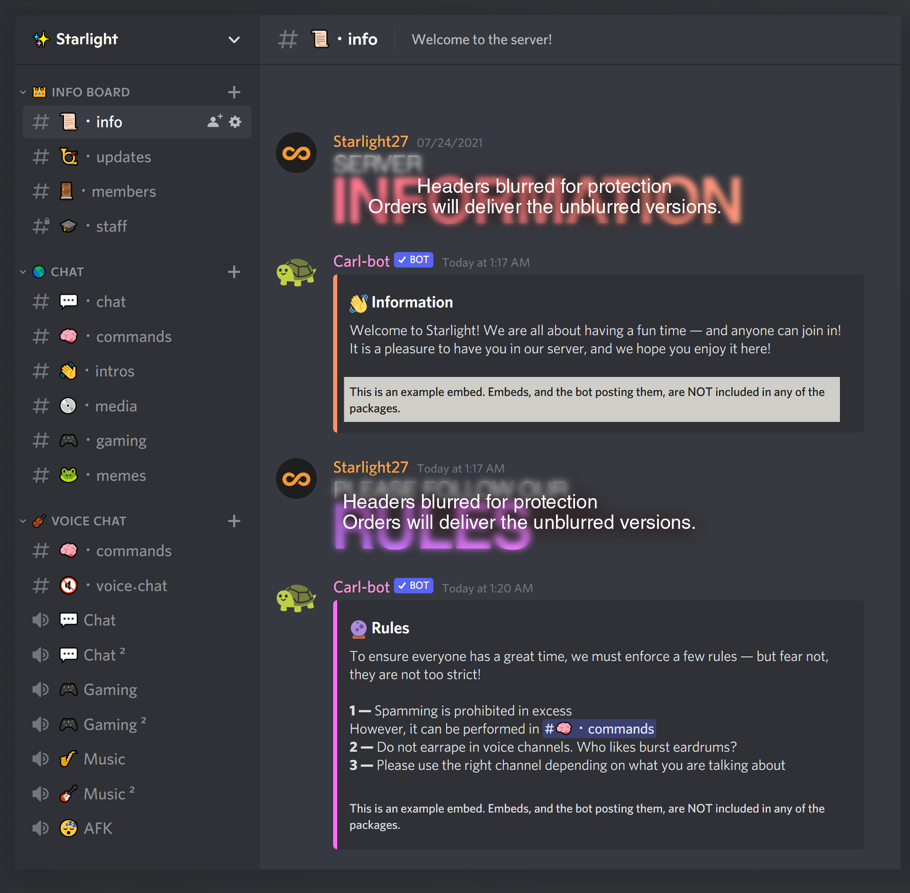 Make a professional discord server for you with proper roles and