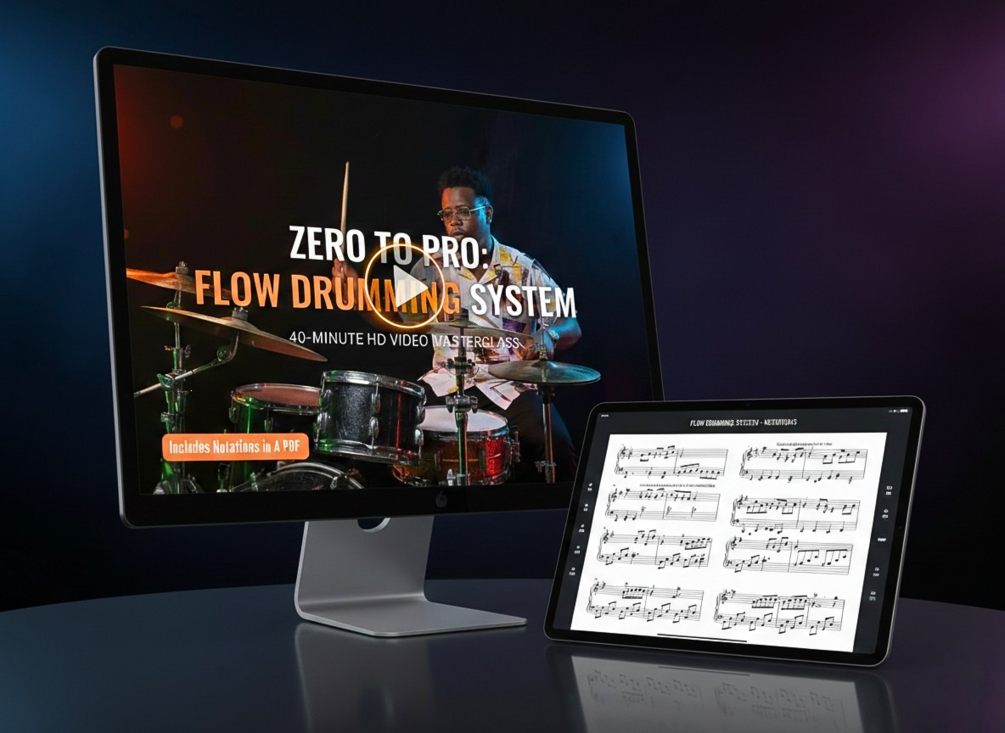 The Zero to Pro Flow Drumming System