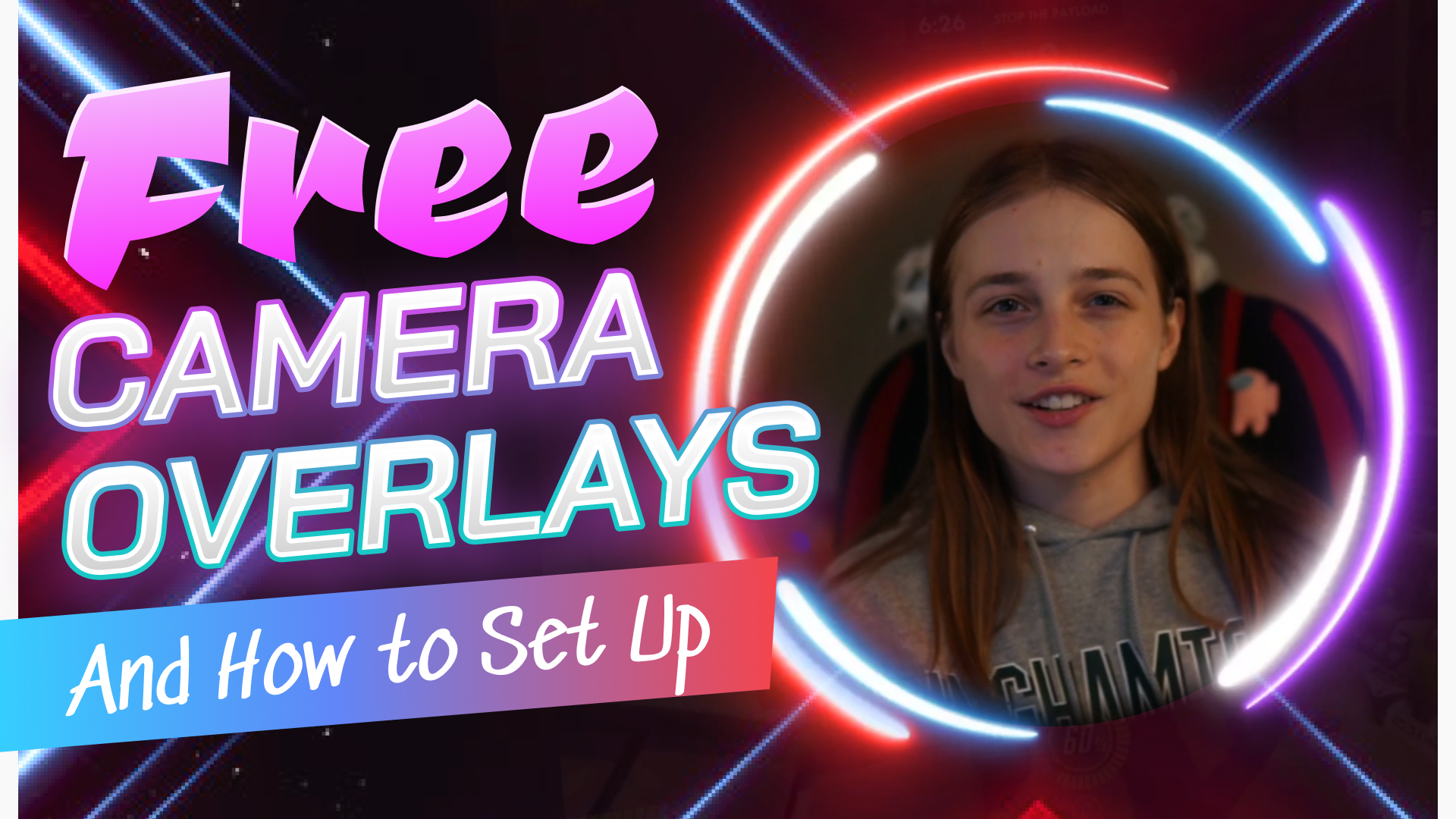 FREE Animated Camera Overlays Step by Step Guide qoqsik twitch