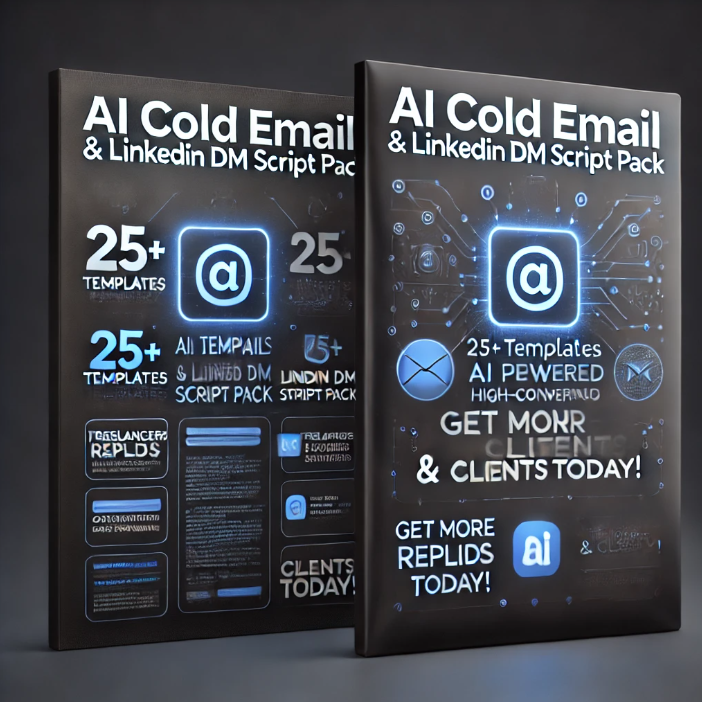 AI Cold Email & LinkedIn DM Script Pack – High-Converting Templates for ...