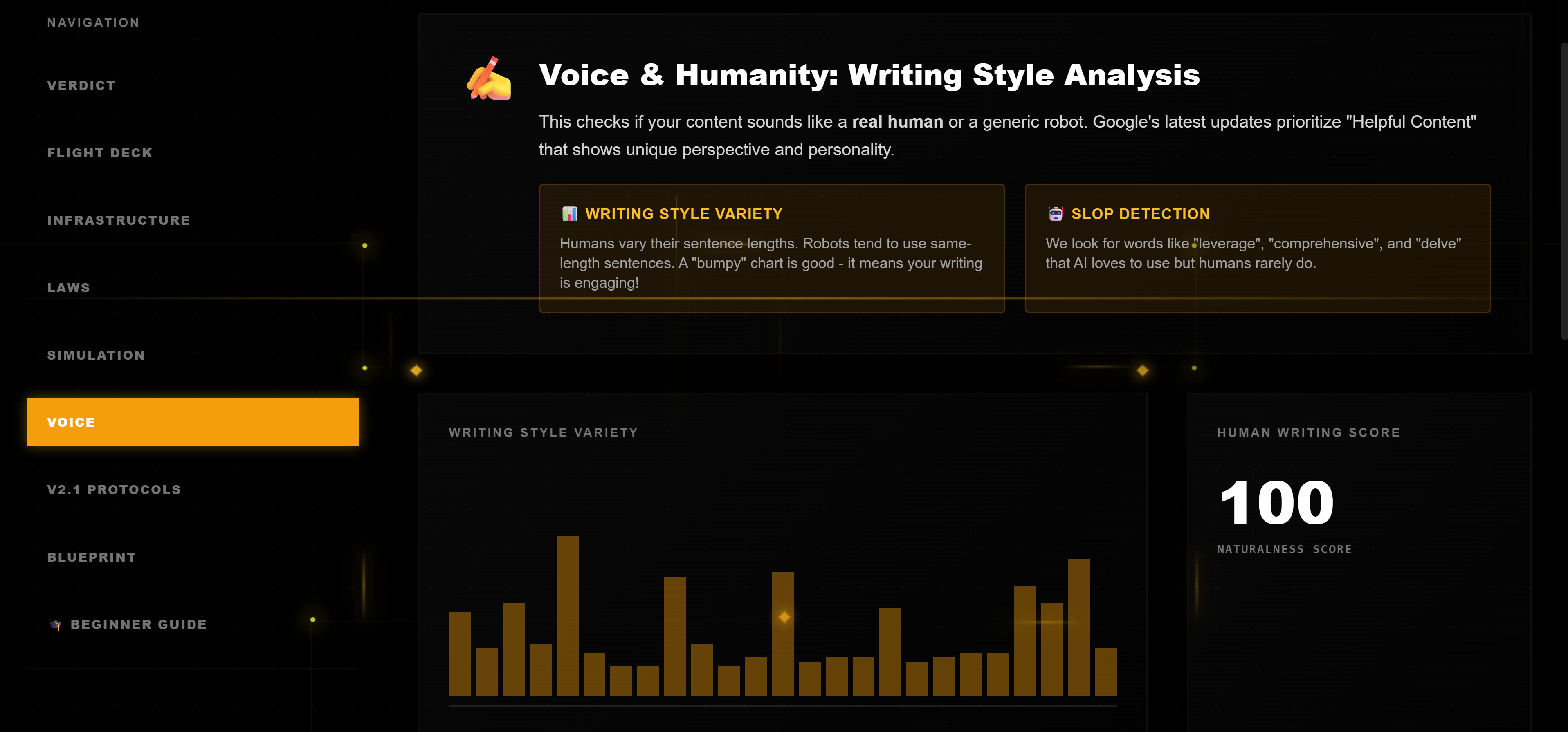 Pre-Flight Simulation View