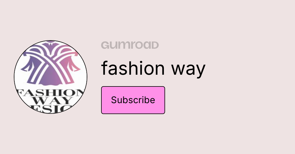 fashion way