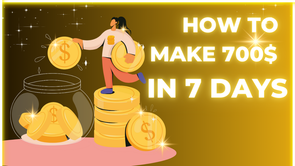 how to make your $700 in 7 days - E-book