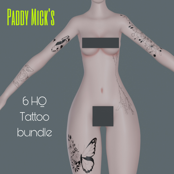 6 HQ TATTOOS BUNDLE