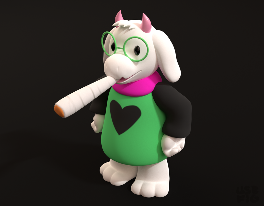 Doobie Ralsei STL