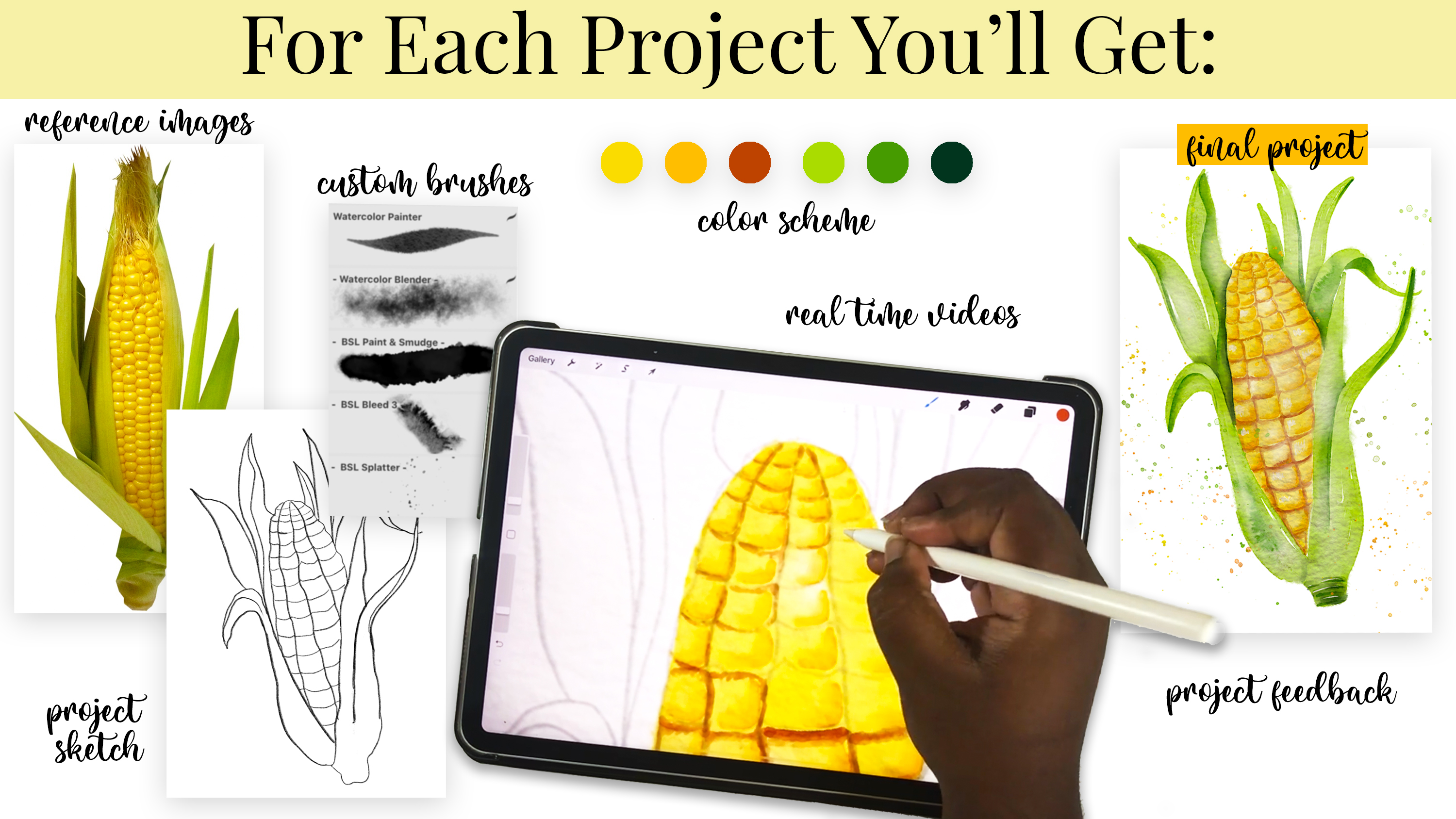 Digital Painting in Procreate Course