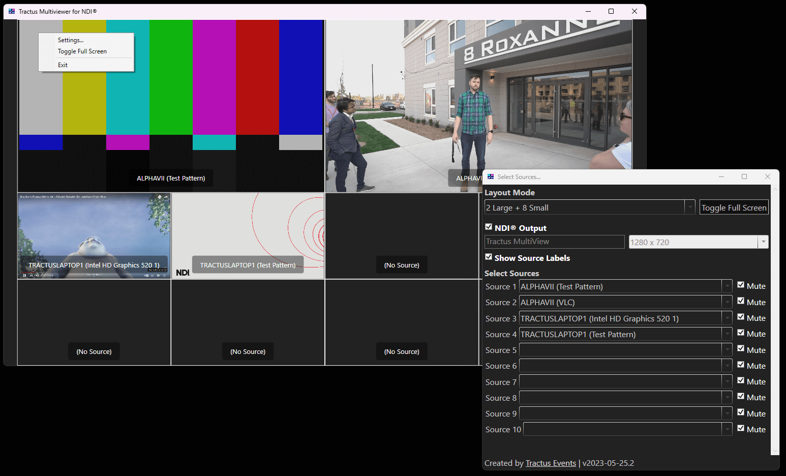 Tractus MultiViewer for NDI®