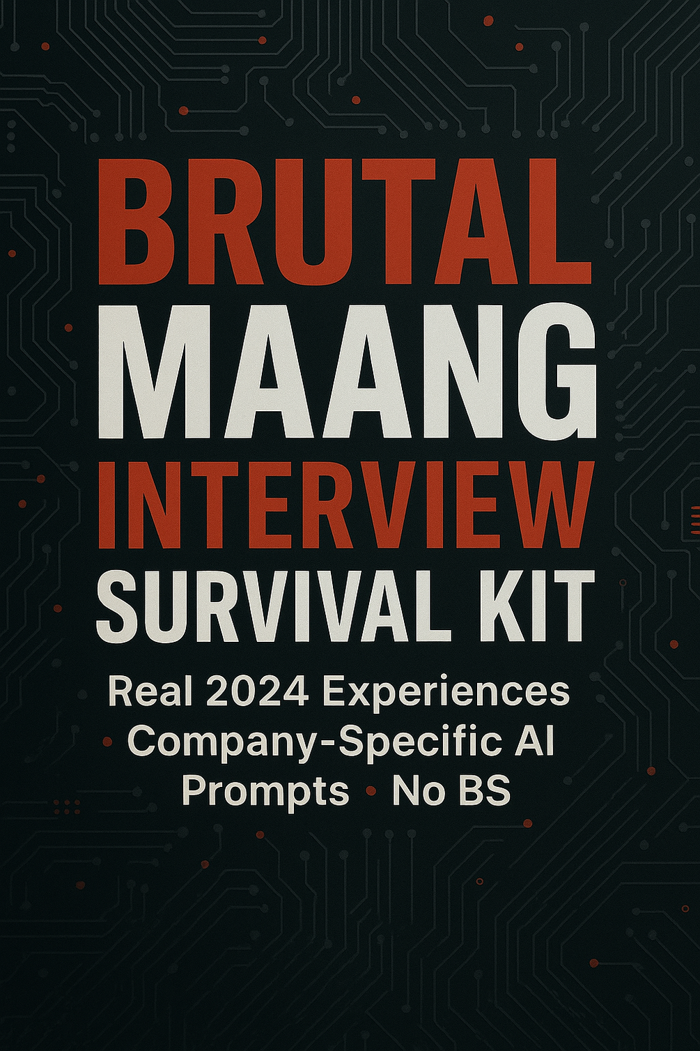 Brutal MAANG Interview Survival Kit