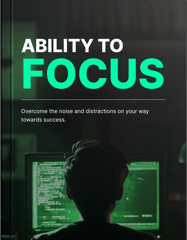 Ability To Focus Now Just 1
