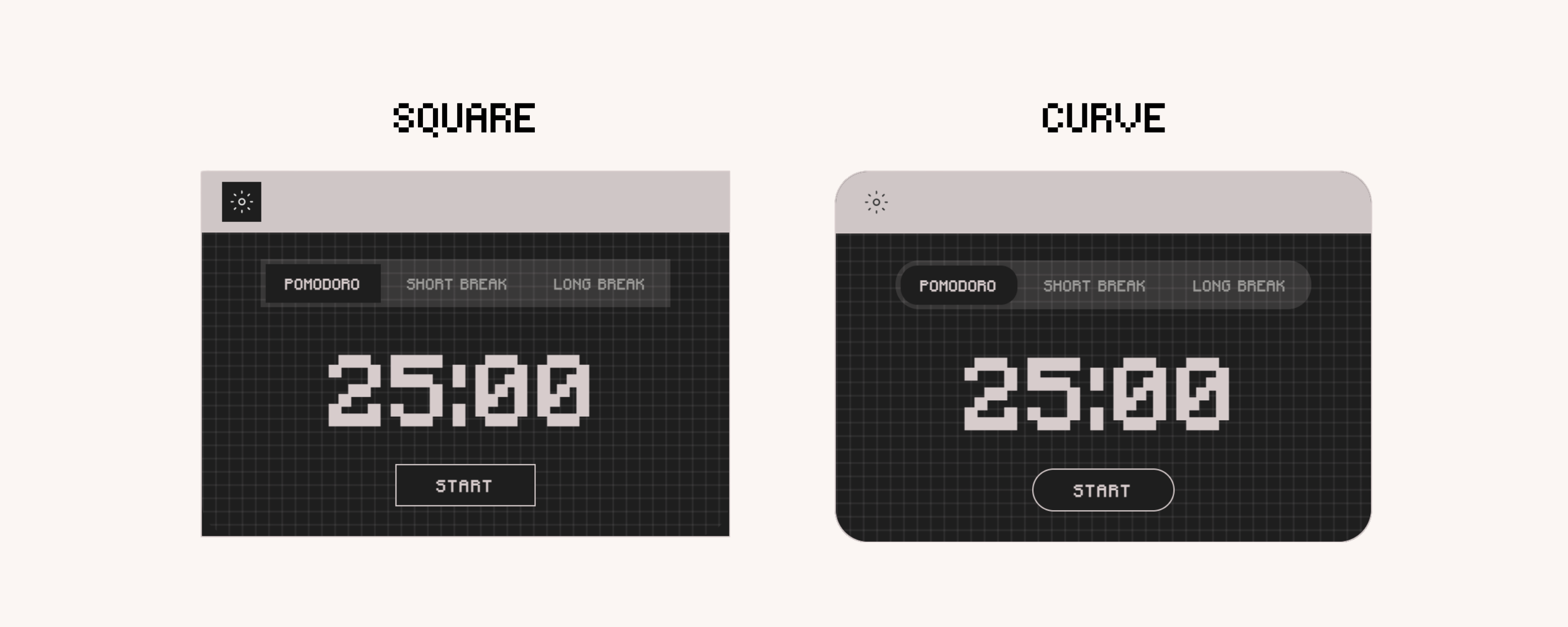 Pomodoro Timer Notion widgets for aesthetic digital planner.