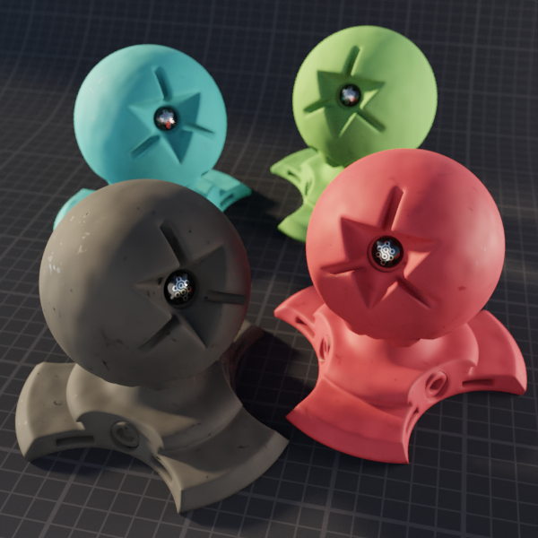 CREATE A PROCEDURAL RUBBER LATEX MATERIAL FOR BLENDER 