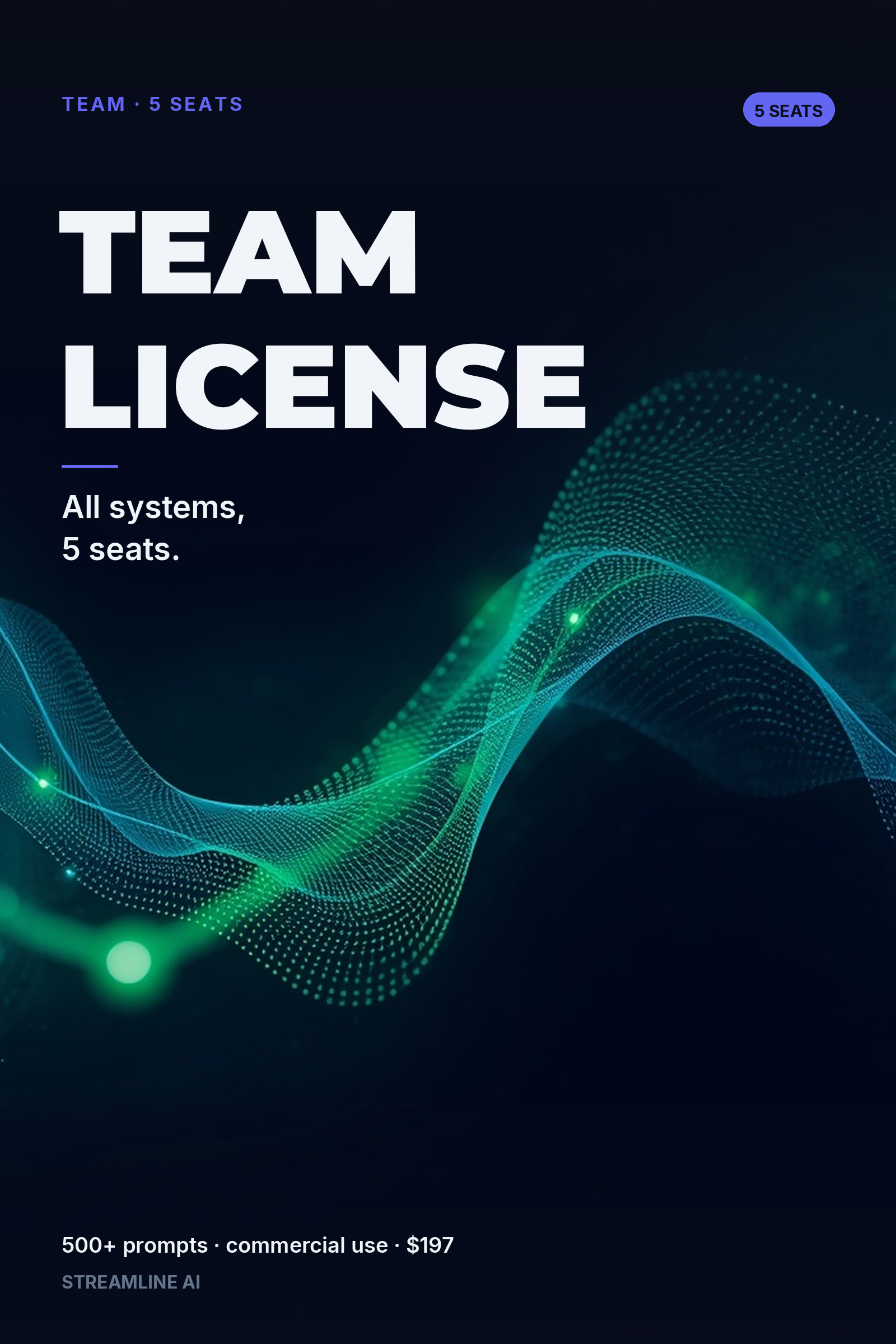 Team License — 5 Seats cover