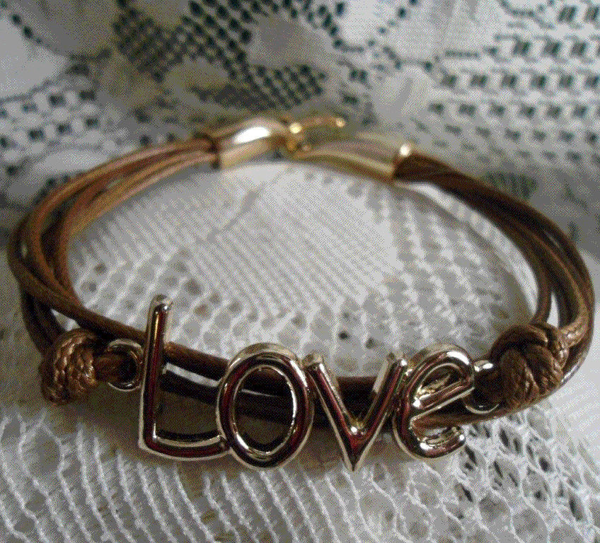 Love Leather Bracelet