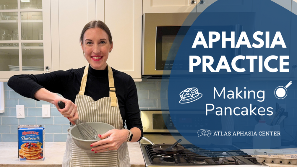 Making Pancakes Speech Therapy Practice for Stroke, Brain Tumor