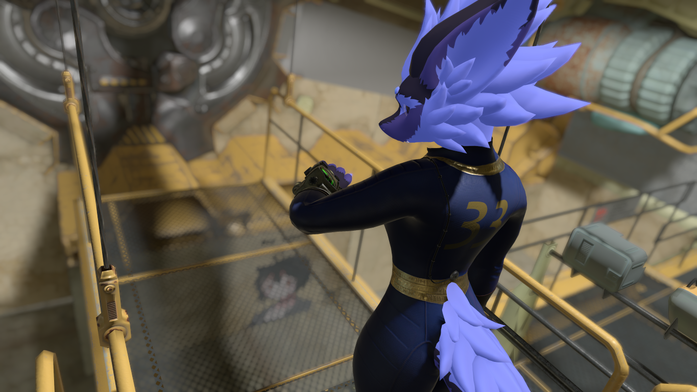 Vault-Tec Jumpsuit (VRChat) for Rexouium, Nardoragon, Novabeast