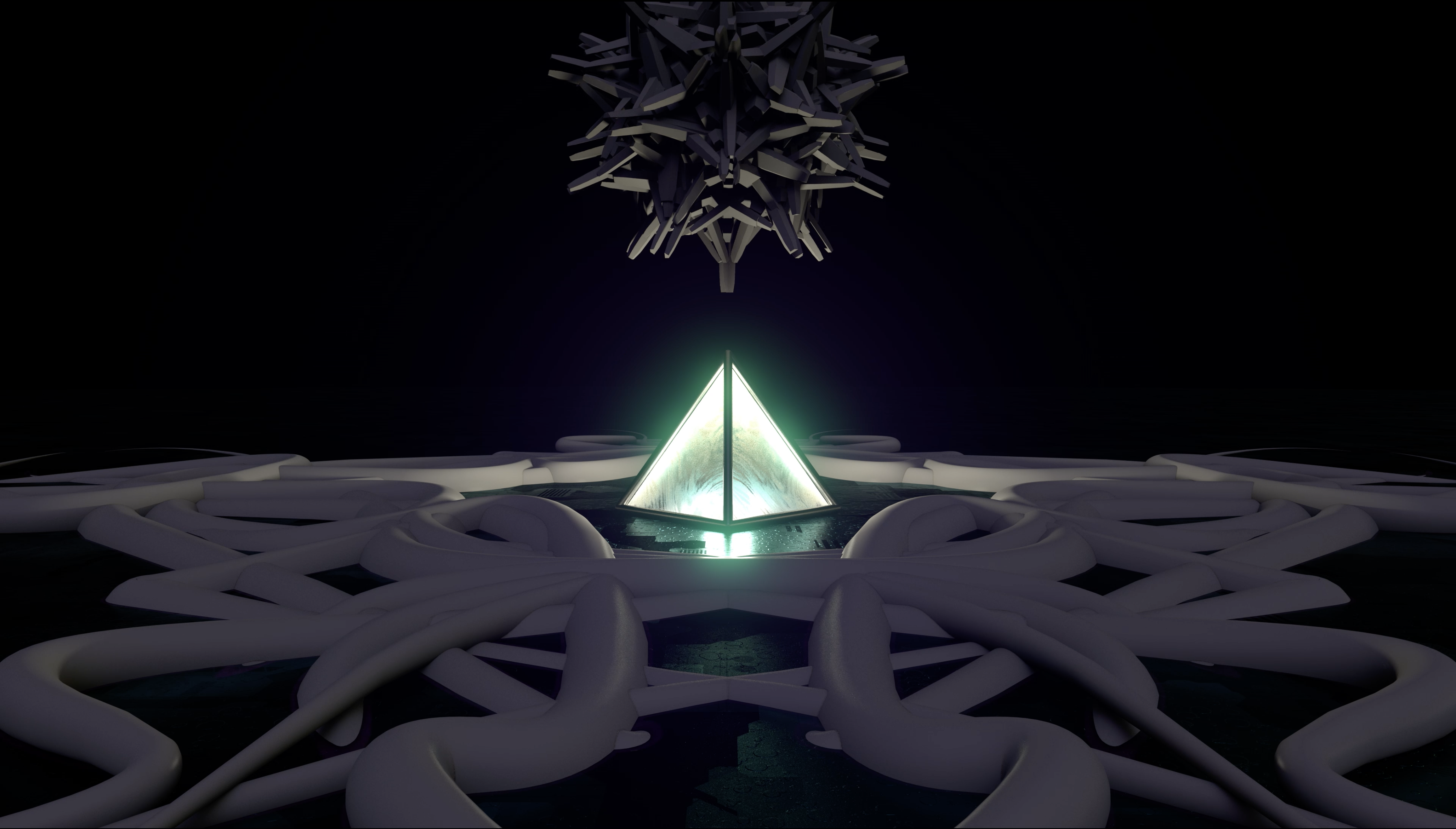 Pyramid: a frame from the loop.