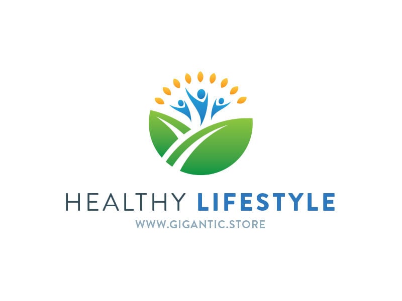HEALTHY LIFESTYLE LOGO DESIGN