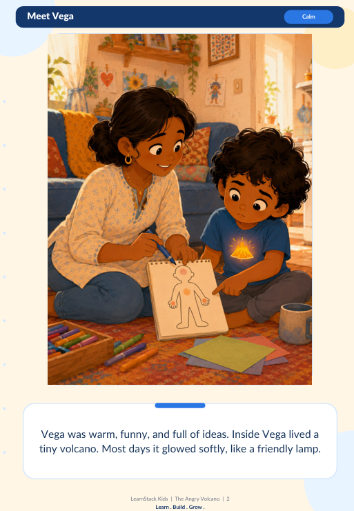 The Angry Volcano — A Kids Story About Big Feelings & Bigger Choices preview image 3