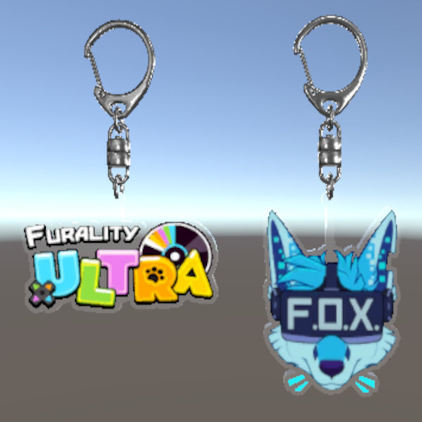 Furality Logo Keychains (FREE)