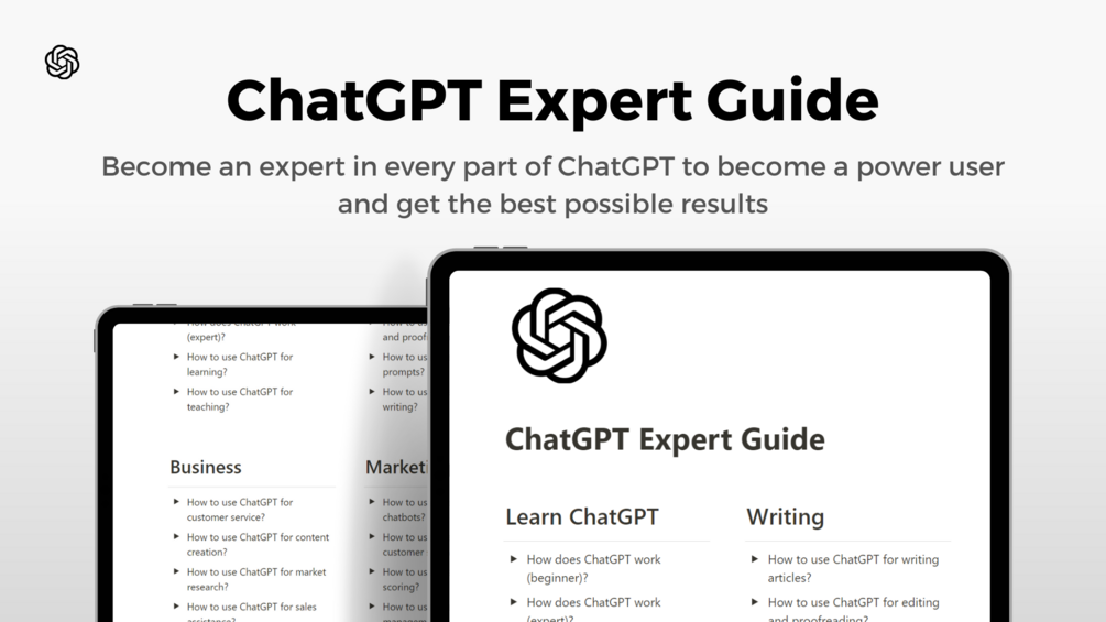 ChatGPT Expert Guide